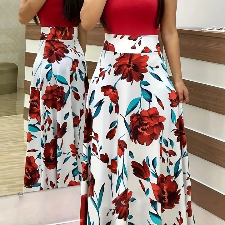 Floral Print Swing Dress – Summer Style for Effortless Elegance