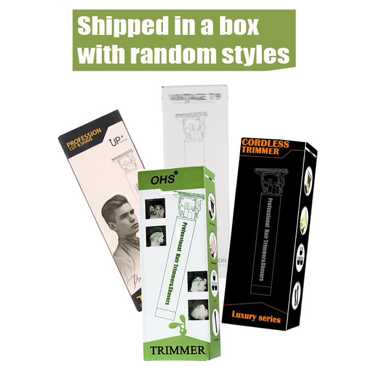 T9 Vintage Electric Hair Trimmer for Men – Rechargeable & Stylish
