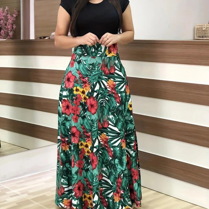 Floral Print Swing Dress – Summer Style for Effortless Elegance