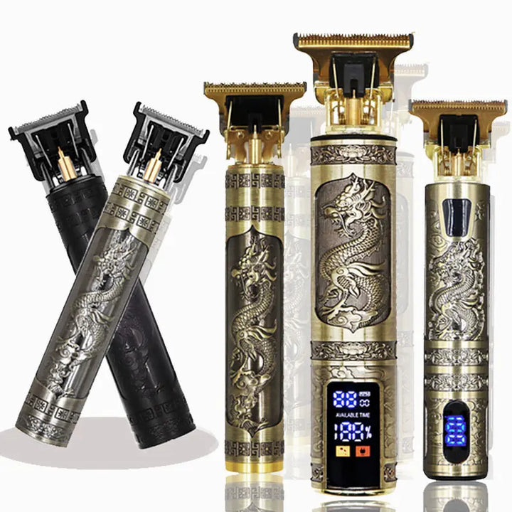 T9 Vintage Electric Hair Trimmer for Men – Rechargeable & Stylish