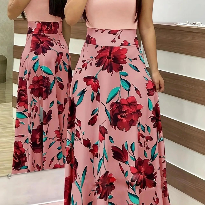 Floral Print Swing Dress – Summer Style for Effortless Elegance
