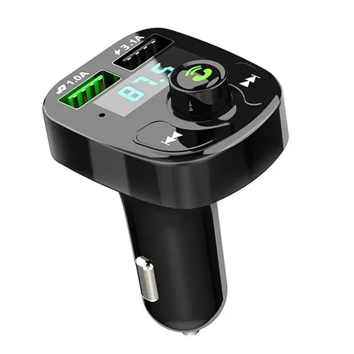 Bluetooth 5.0 FM Transmitter for Cars with USB Charger