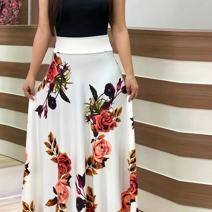 Floral Print Swing Dress – Summer Style for Effortless Elegance